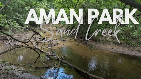 HIKING Alongside SAND CREEK, Aman Park | Hike POV, ASMR