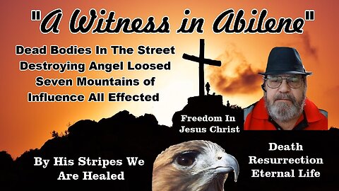 Dead Bodies In The Street Destroying Angel Loosed Seven Mountains of Influence All Effected