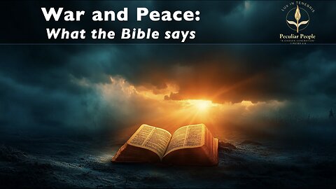 When Is War Just? The Bible’s Uncompromising Answer