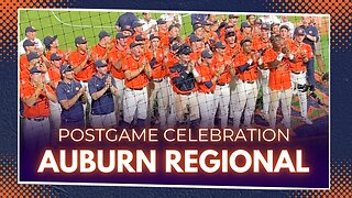 Auburn Baseball Wins the 2025 NCAA Regional | Postgame Footage