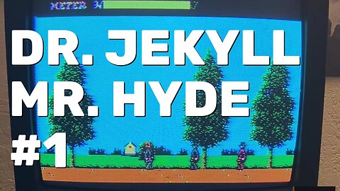 Dr Jekyll And Mr Hyde NES Gameplay - CRT Gaming Part 1