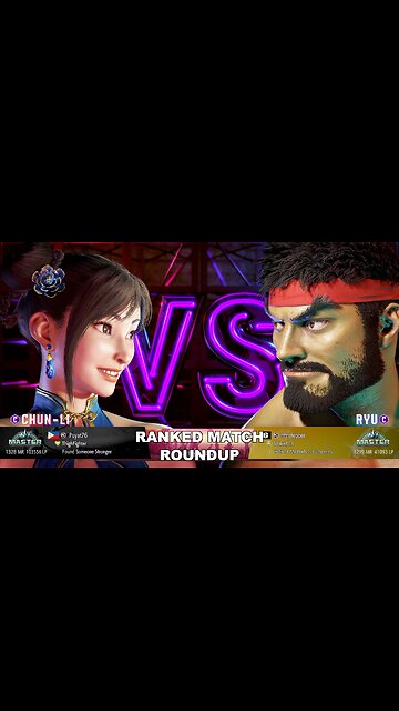 Kuya Kalbo SF6 Ranked Roundup. Chun Li Master Rank [Hori Fight Stick]