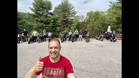 Maryland CFB Motorcycle Ride -Liberty Dam to Guinness Brewery Short!