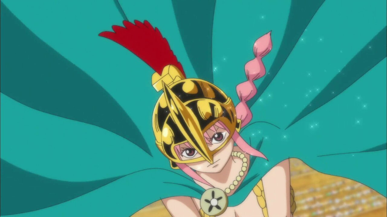 One Piece - Rebecca dodging attacks