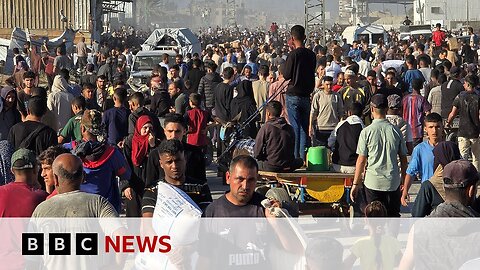 Gaza aid centres close for day as Israel warns roads to sites are 'combat zones' | BBC News