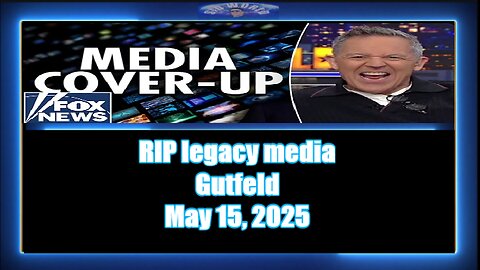 RIP legacy media- Gutfeld