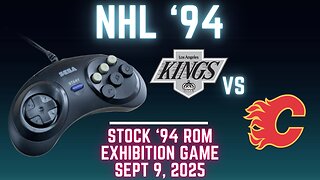 NHL '94: Kings (Len the Lengend) at Flames (Ted_HitchCoCk) {Genesis} - Exhibition 173 (OT!)