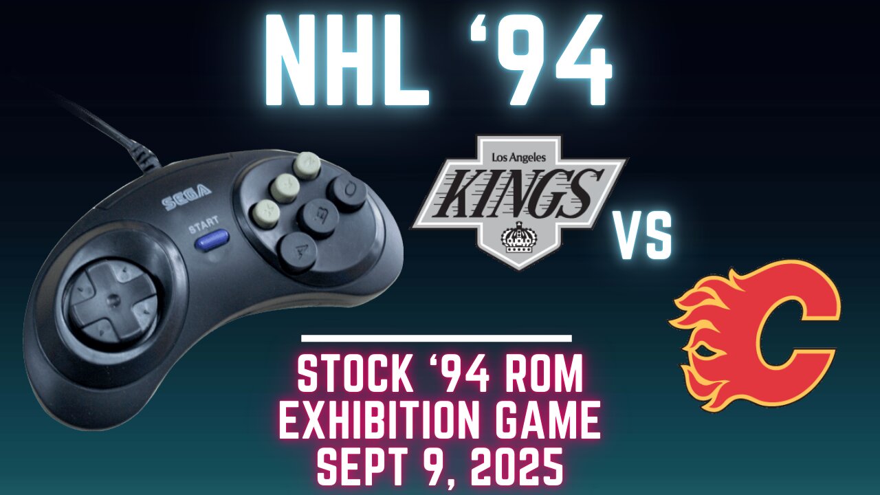 NHL 94: Kings (Len the Lengend) at Flames (Ted_HitchCoCk) {Genesis} - Exhibition 173 (OT!)