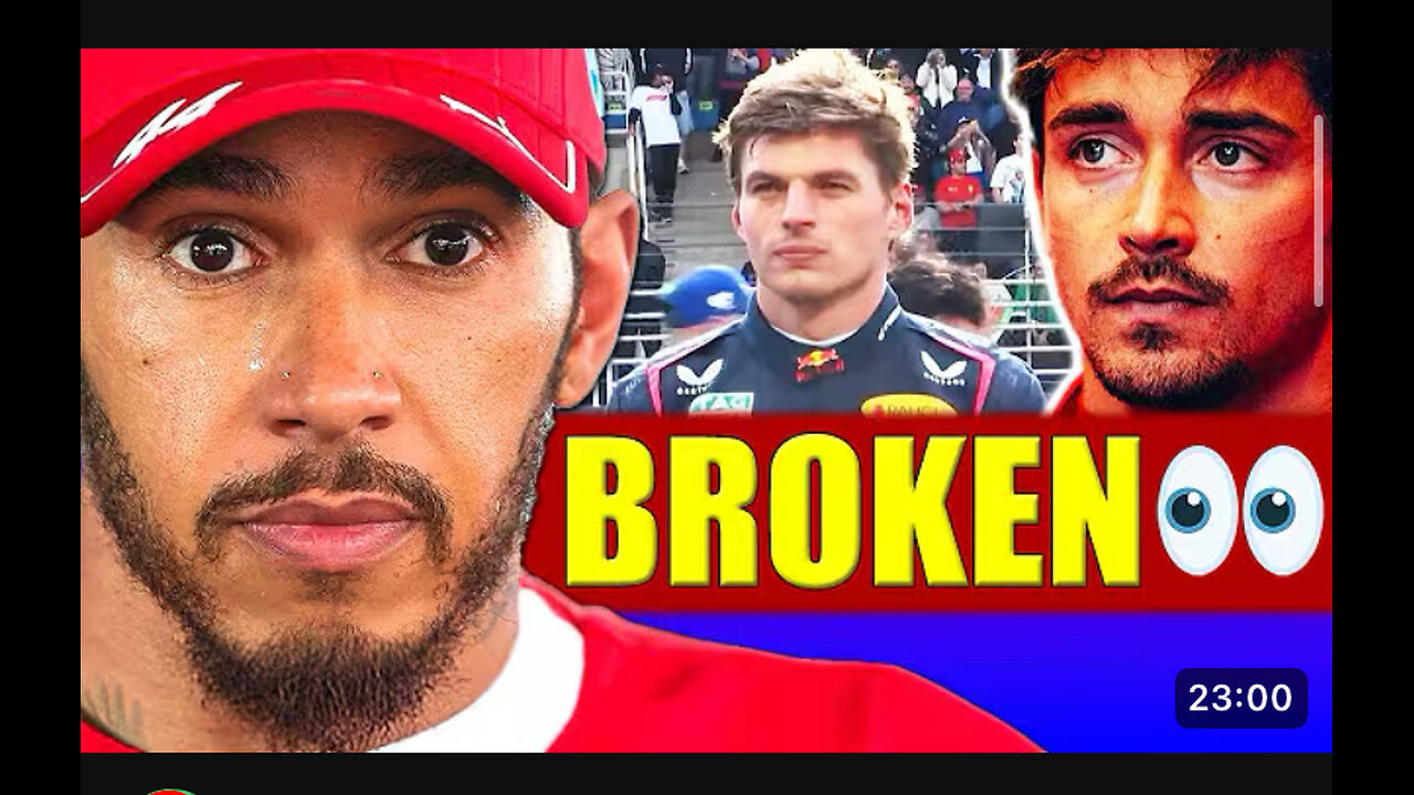 F1: Lewis Hamilton and Max Verstapen struggle in the sprint qualifying