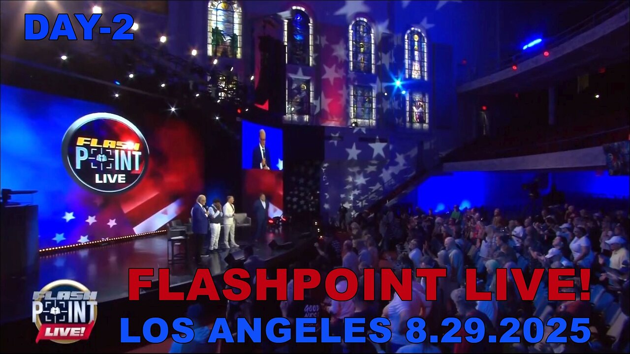 FLASHPOINT LIVE! - LOS ANGELES - 8.29.2025 Gene Bailey, Matthew B, Ed R, L Sewell, Jurgen Matthesius