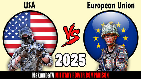 USA vs European Union 2025 | Military Power