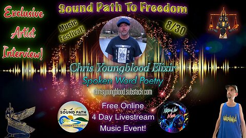 Spoken Word Poetry with Chris YoungBlood Elixir! SoundPath Artist Interview