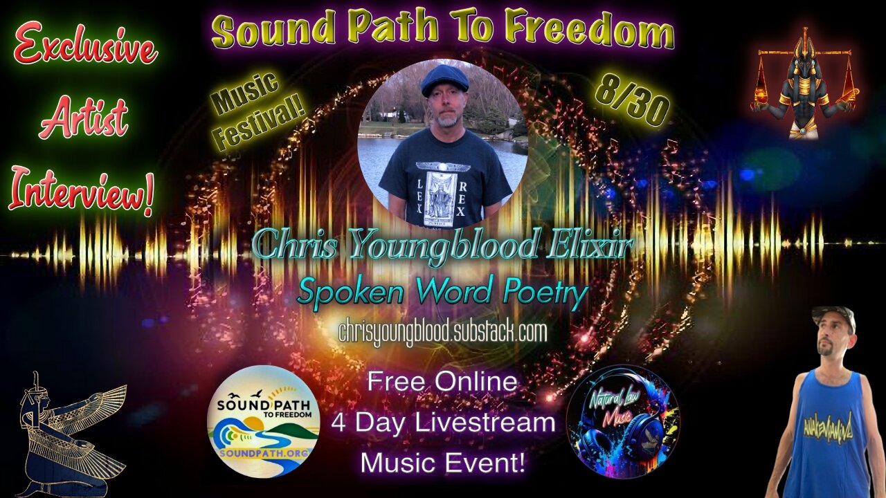 Spoken Word Poetry with Chris YoungBlood Elixir! SoundPath Artist Interview