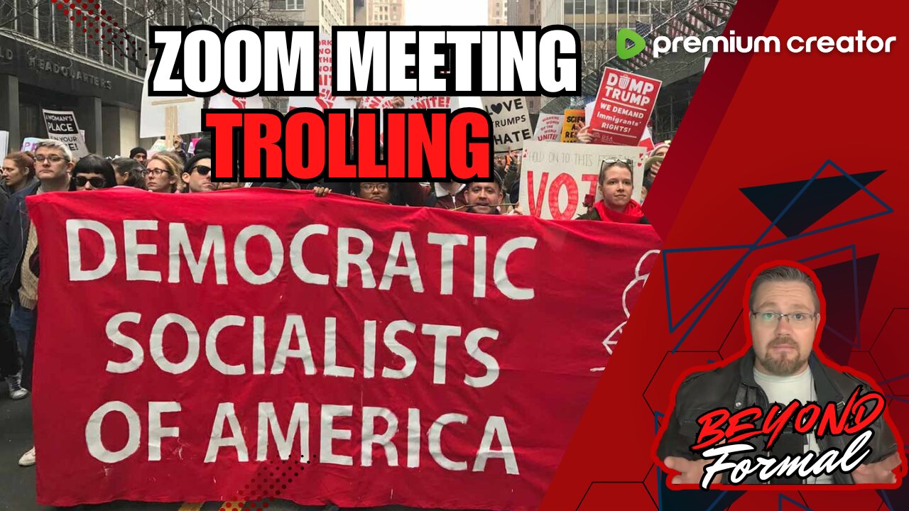 Undercover with Democrat Socialists on Zoom