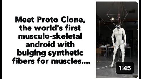 "First Musculo-Skeletal Android with Synthetic Fiber Muscles Unveiled"