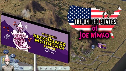 Brokeback Mountain - United States of Joe Winko 1x95 - SimCity 4 Gaming Series - Joe Winko