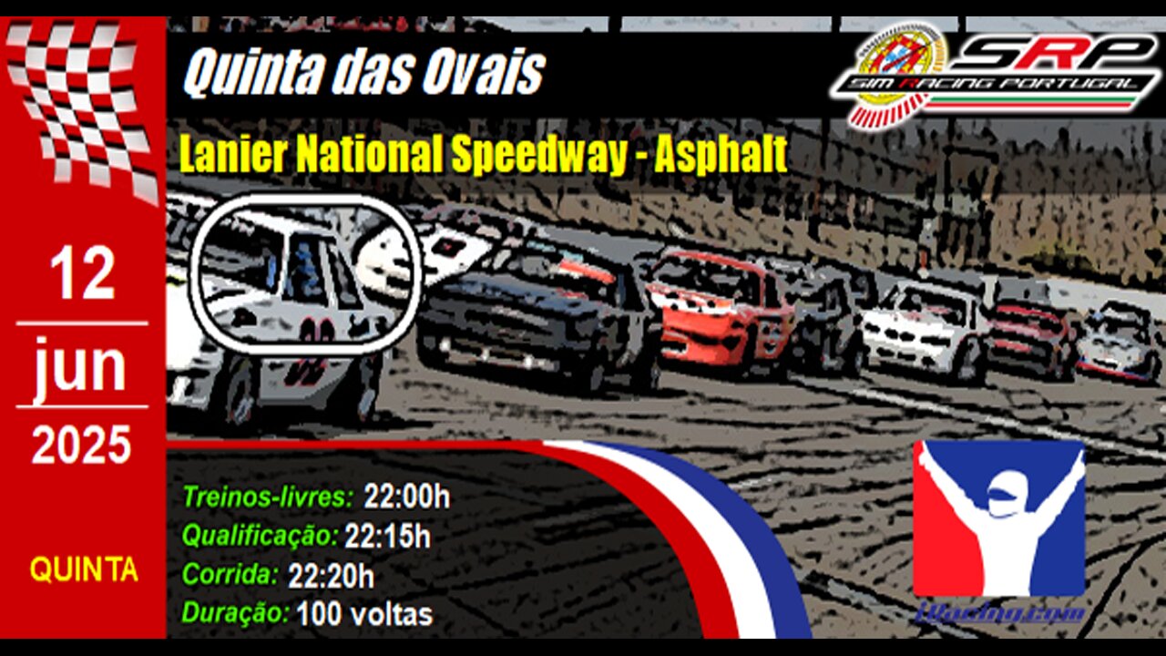 🇵🇹 [iRacing Live] 🇵🇹 Quinta das Ovais @ Langley Speedway