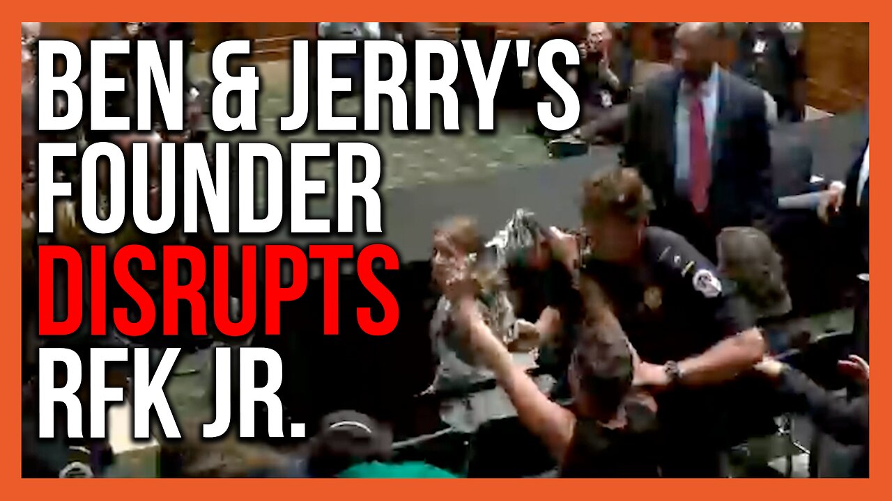 Ben & Jerry's Founder Among Protesters Disrupting RFK Jr. Hearing