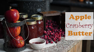 Apple Cranberry Butter Canning Recipe