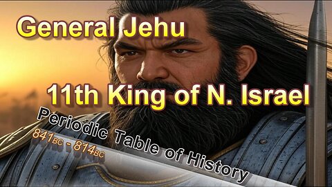 King Jehu of Northern Israel 841-814