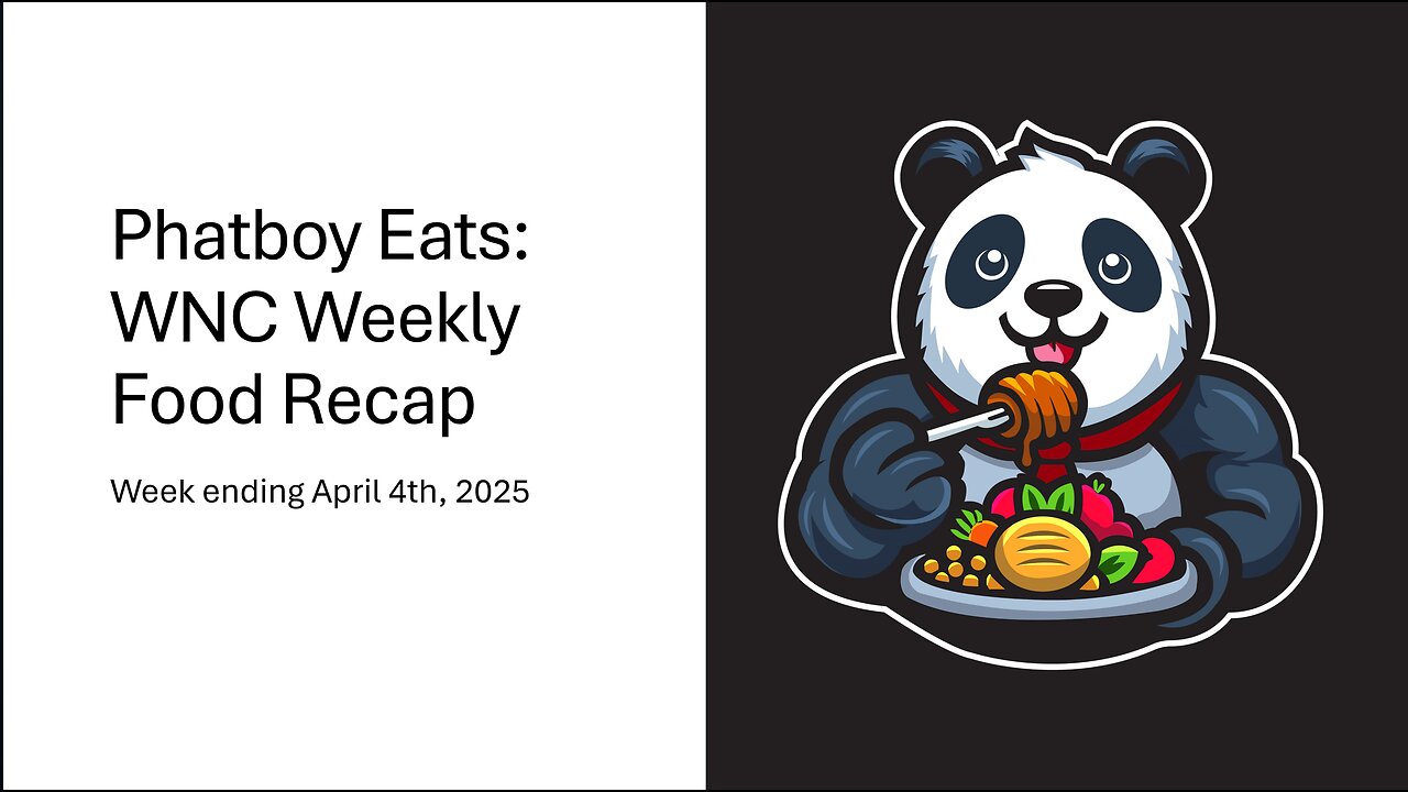 Phatboy Eats: Weekly Food Recap for WNC
