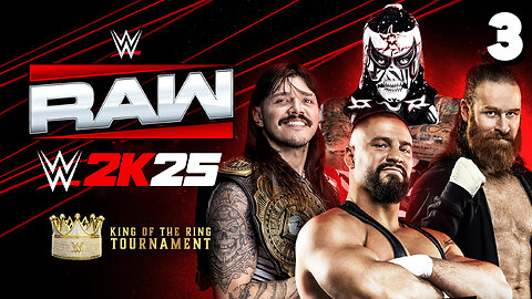 WWE 2K25 Raw June 9th 2025 - Match 3: Sami Zayn Advances!