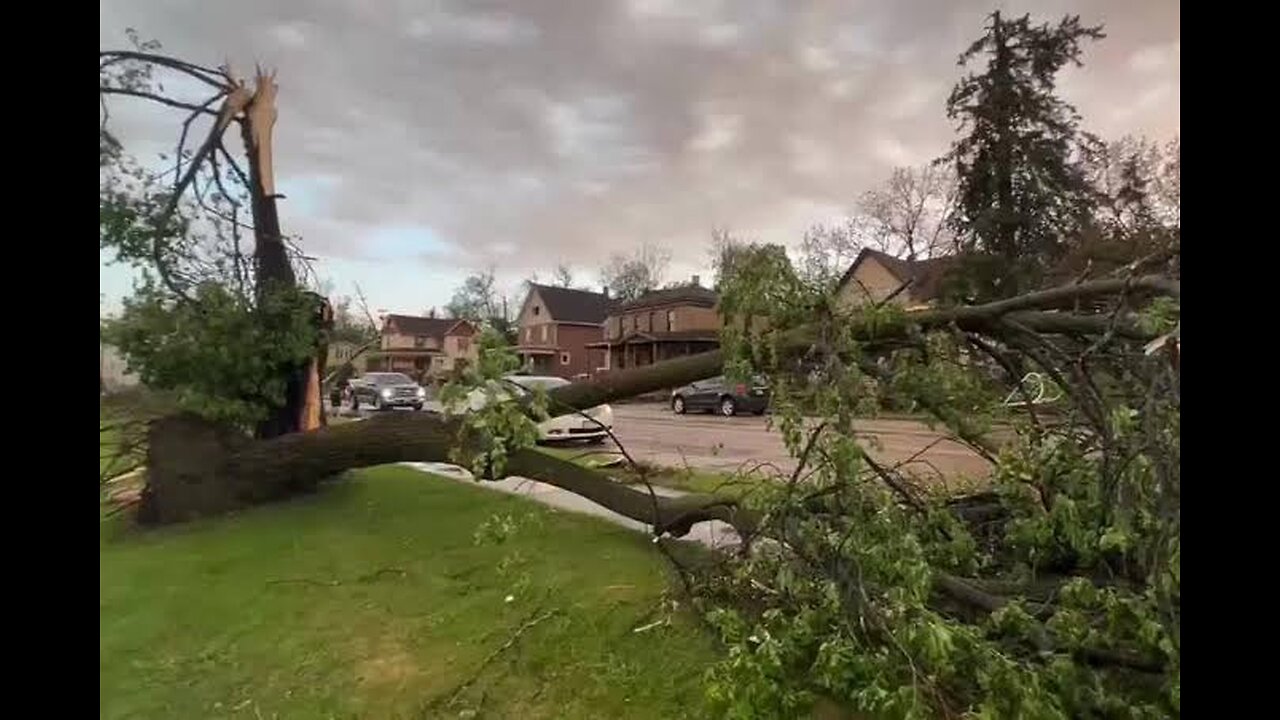 Tornado Touchdown in Mayville, Multiple Structures Damaged in Dodge County