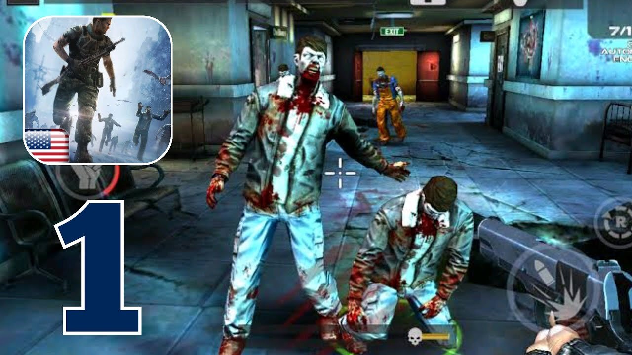 Dead Target: Zombie Games 3D - Gameplay Walkthrough | Part 1 (Android, iOS)