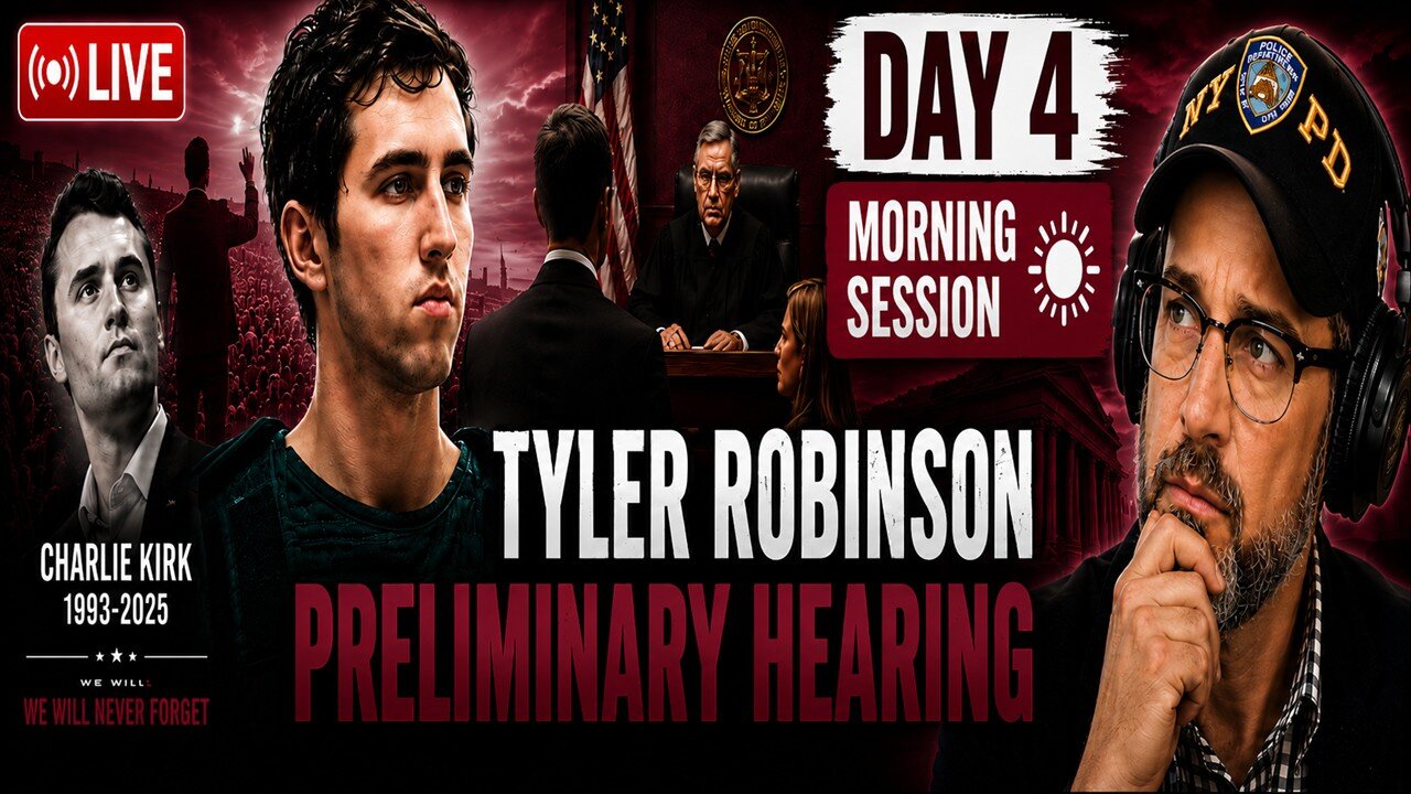 LIVE: Charlie Kirk Case | Tyler Robinson Preliminary Hearing - Day 4 (AM) | Litigator Legal Analysis