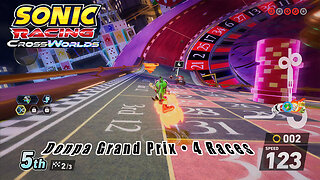 PS5 • Sonic Racing CrossWorlds – Donpa Grand Prix, 4 Races • Jet – TYPE-S lota #sonic #sonicracing