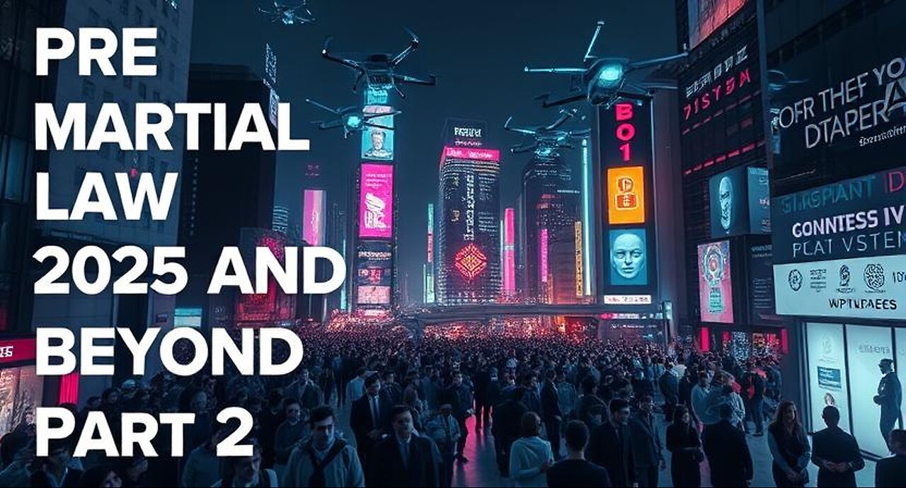 Pre‑Martial Law 2025 and Beyond | AI Surveillance Metaverse Control Pro Asset Accumulators