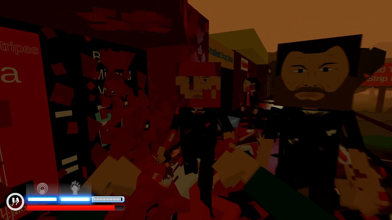 Abandoned Strip Mall Beatdown - (Paint The Town Red) - (No Commentary).