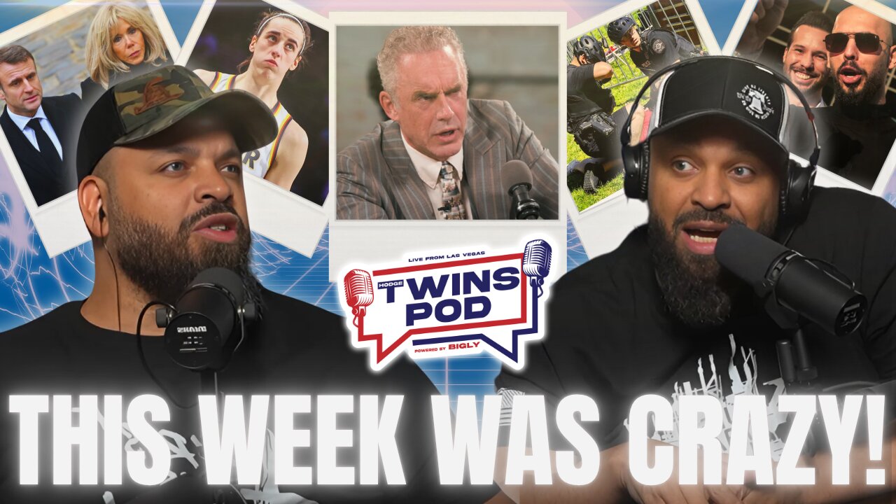 Jordan Peterson Gets DESTROYED, Macron's Wife SLAPS Him, & Tate Arrested!? | Twins Pod - Episode 67