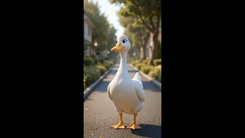 Fat Orange Cat 😺 Kidnapped Duck 🦆 l Funny AI Cat Shorts #cats #aicat #catvideo #viralai #meow