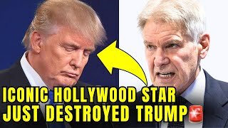 🚨Harrison Ford Just BLINDSIDED Trump With NEW PUBLIC Smack DOWN