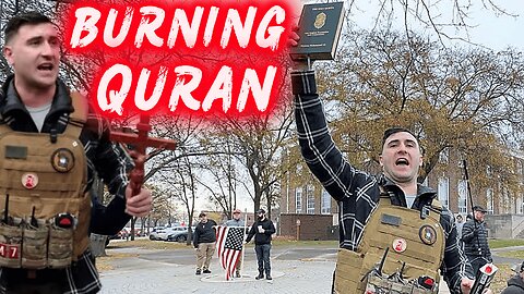 Jake Lang Burns Quran in Minneapolis | Protesters Furious Outside City Hall