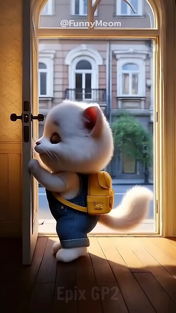 Dad Cat saved his Family from Thieves (PT-4) #catsoftiktok #cat #cute #aiart #ai #poorcat #catlover