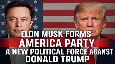Elon Musk Forms "America Party": A New Political Force Against Donald Trump?