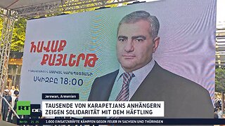 Jerewan: Tausende Armenier solidarisieren sich mit Karapetjan