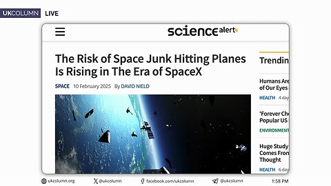 Starlink and the Growing Space Junk | UK Column News