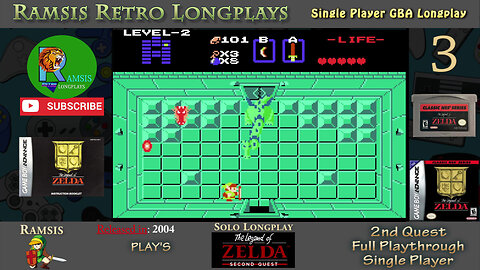 Legend of Zelda - Second Quest (GBA) | Classic NES Edition | Episode #3