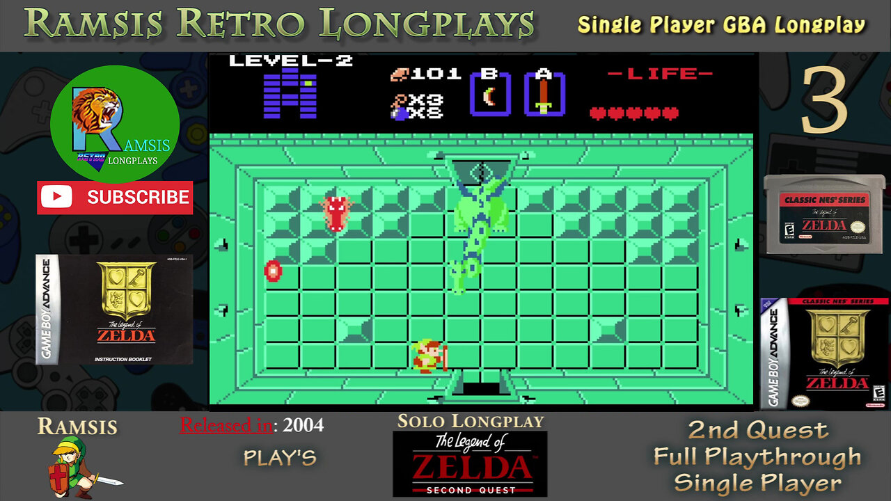 Legend of Zelda - Second Quest (GBA) | Classic NES Edition | Episode #3