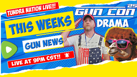🔫 World's Okayest Firearm Live Stream: GunCon Drama, NFA Smackdown & Silly 2A Games! 💥