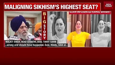 Controversy__Akal_Takht_Head_Priest_s_Shocking_Justification_Of_Woman_Influencer_s_Murder_In_Punjab