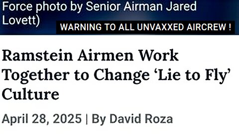 WARNING TO ALL UNVAXXED AIRCREW! (compilation version)