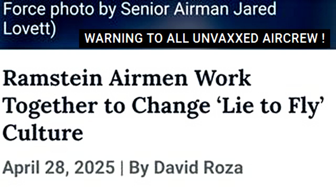 WARNING TO ALL UNVAXXED AIRCREW! (compilation version)