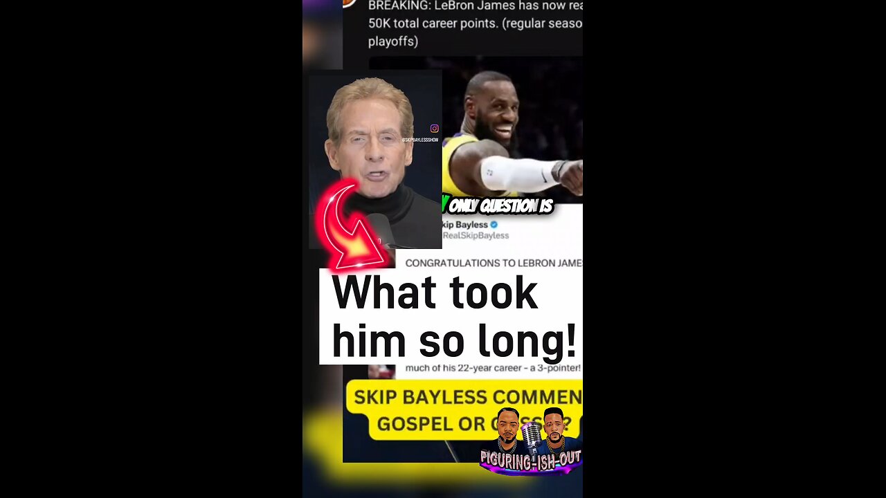 Skip Bayless Trolls LeBron