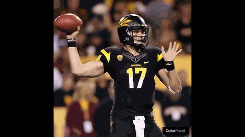 Brock Osweiler Arizona State Football Flashback Friday art video
