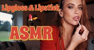 ASMR Gina Carla 🫦 Applying Lipgloss and Lipstick