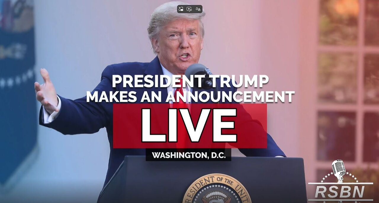 President Trump Makes an Announcement - 08.22.2025